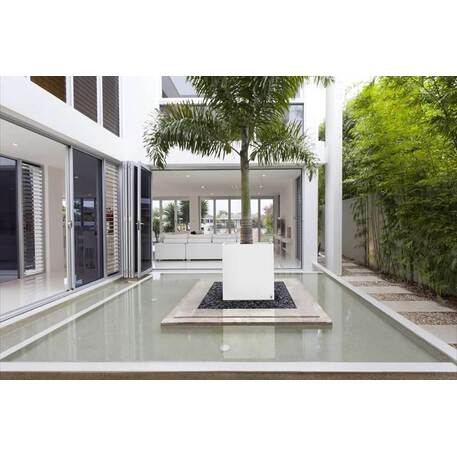 Betoninis lauko vazonas, gėlinė 'Big planter / 39x39xH/90cm'