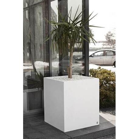 Betoninis lauko vazonas, gėlinė 'Big planter / 39x39xH/90cm'