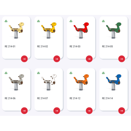 Spyruokliukas vaikų žaidimų aikštelėms 'Gyvatėlė MBG-1005/RE 214-99'