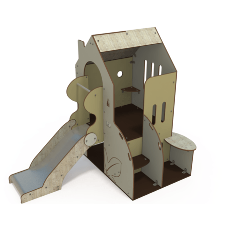 Vaikų žaidimų aikštelių įranga Baby linija – mažiesiems 'MBG-2013_BA 06-0320-T02'