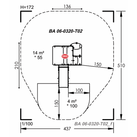 Vaikų žaidimų aikštelių įranga Baby linija – mažiesiems 'MBG-2013_BA 06-0320-T02'