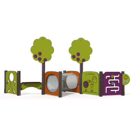 Vaikų žaidimų aikštelių įranga Baby linija – mažiesiems 'MBG-2041_BA 06-1012-A96'