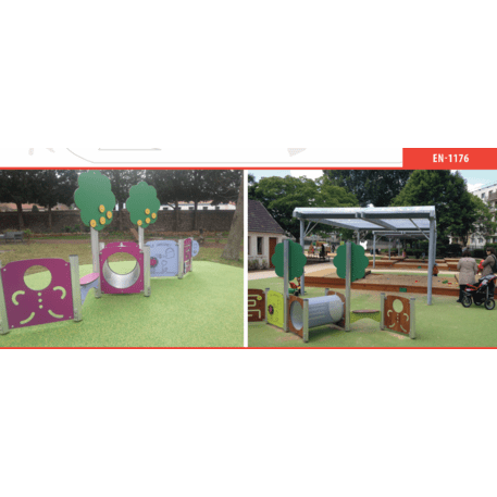 Vaikų žaidimų aikštelių įranga Baby linija – mažiesiems 'MBG-2041_BA 06-1012-A96'