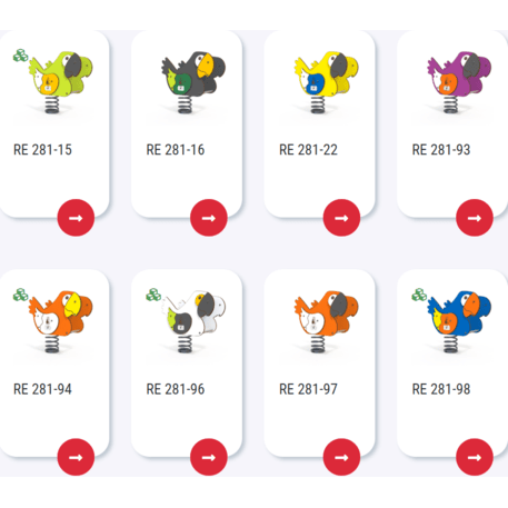 Spyruokliukas vaikų žaidimų aikštelėms 'MBG-1064_RE 281-95'