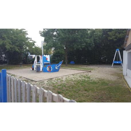  Vaikų žaidimo aikštelės kompleksas, kolekcija 'Piratų laivas / MBG-1184_CI 09-1001-Q14'