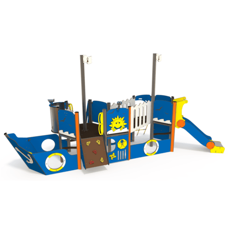  Vaikų žaidimo aikštelės kompleksas, kolekcija 'Piratų laivas / MBG-1194_CI 09-2005-T02'