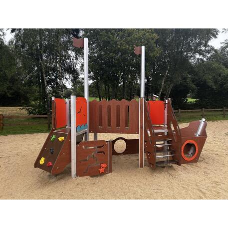  Vaikų žaidimo aikštelės kompleksas, kolekcija 'Piratų laivas / MBG-1197_CI 09-2008-Q99'