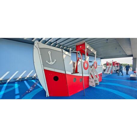  Vaikų žaidimo aikštelės kompleksas, kolekcija 'Piratų laivas / MBG-1202_CI 12-1006-B99'