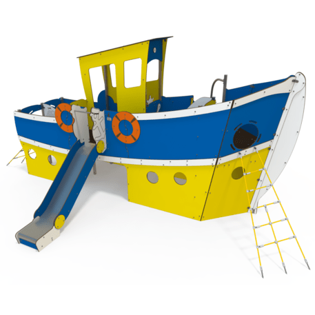  Vaikų žaidimo aikštelės kompleksas, kolekcija 'Piratų laivas / MBG-1202_CI 12-1006-B99'