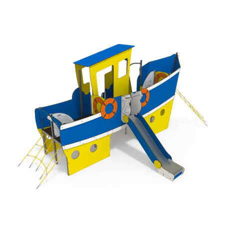  Vaikų žaidimo aikštelės kompleksas, kolekcija 'Piratų laivas / MBG-1202_CI 12-1006-B99'