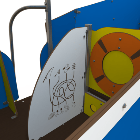  Vaikų žaidimo aikštelės kompleksas, kolekcija 'Piratų laivas / MBG-1202_CI 12-1006-B99'