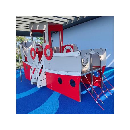  Vaikų žaidimo aikštelės kompleksas, kolekcija 'Piratų laivas / MBG-1202_CI 12-1006-B99'