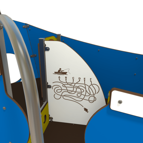  Vaikų žaidimo aikštelės kompleksas, kolekcija 'Piratų laivas / MBG-1202_CI 12-1006-B99'