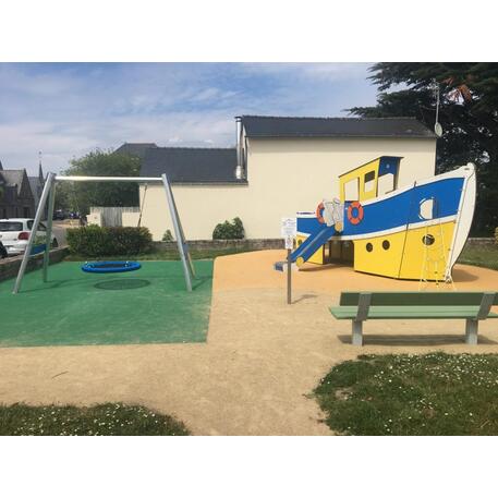  Vaikų žaidimo aikštelės kompleksas, kolekcija 'Piratų laivas / MBG-1202_CI 12-1006-B99'