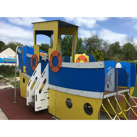  Vaikų žaidimo aikštelės kompleksas, kolekcija 'Piratų laivas / MBG-1202_CI 12-1006-B99'