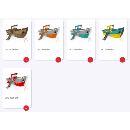  Vaikų žaidimo aikštelės kompleksas, kolekcija 'Piratų laivas / MBG-1202_CI 12-1006-B99'