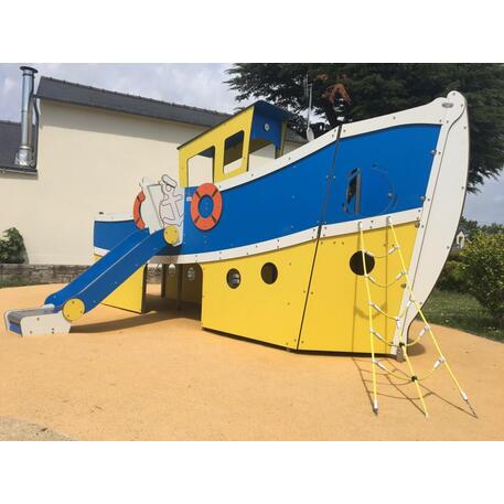  Vaikų žaidimo aikštelės kompleksas, kolekcija 'Piratų laivas / MBG-1202_CI 12-1006-B99'