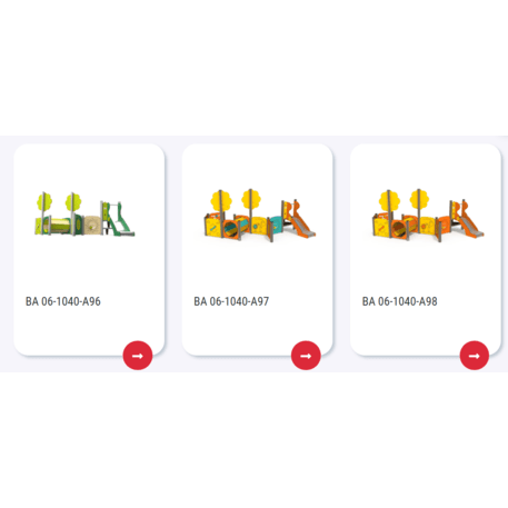 Vaikų žaidimų aikštelių įranga Baby linija – mažiesiems 'MBG-2080_BA 06-1040-A99'