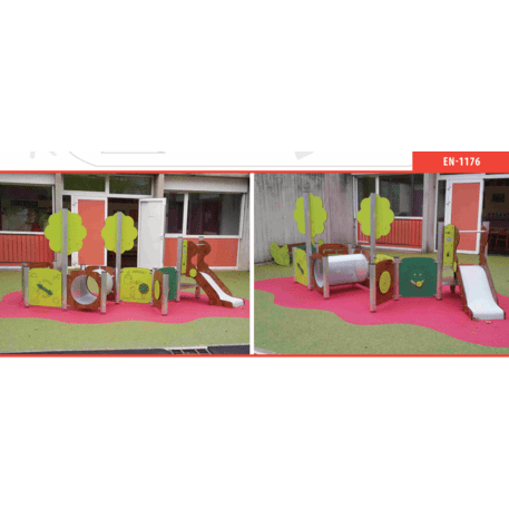 Vaikų žaidimų aikštelių įranga Baby linija – mažiesiems 'MBG-2080_BA 06-1040-A99'