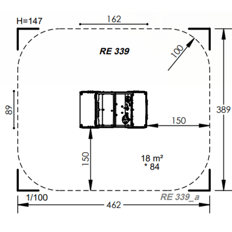 Spyruokliukas vaikų žaidimų aikštelėms 'MBG-1134_RE 339-15'