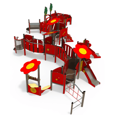 Vaikų žaidimų aikštelių įranga Baby linija – mažiesiems 'MBG-2143_BA 06-7001-A03'