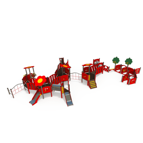 Vaikų žaidimų aikštelių įranga Baby linija – mažiesiems 'MBG-2143_BA 06-7001-A03'