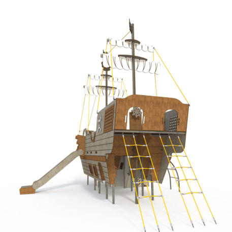  Vaikų žaidimo aikštelės kompleksas, kolekcija 'Piratų laivas / MBG-1229_CI 15-1005-T05'