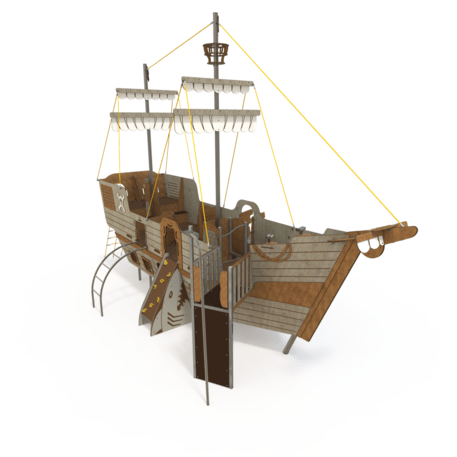  Vaikų žaidimo aikštelės kompleksas, kolekcija 'Piratų laivas / MBG-1229_CI 15-1005-T05'