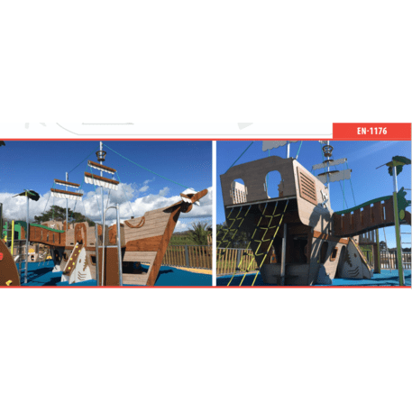  Vaikų žaidimo aikštelės kompleksas, kolekcija 'Piratų laivas / MBG-1229_CI 15-1005-T05'