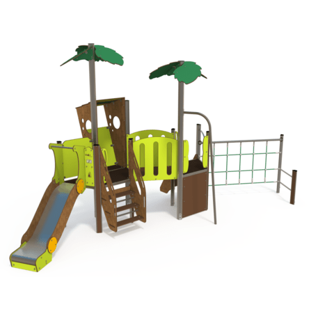 Žaidimų aikštelių kompleksas vaikams nuo 2 metų amžiaus – kolekcija 'MINI / MBG-2245_MI 09-2042-G99'