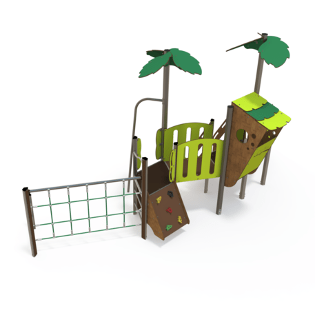 Žaidimų aikštelių kompleksas vaikams nuo 2 metų amžiaus – kolekcija 'MINI / MBG-2245_MI 09-2042-G99'