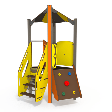 Žaidimų aikštelių kompleksas vaikams nuo 2 metų amžiaus – kolekcija 'MINI / MBG-2151_MI 09-1006-N22'