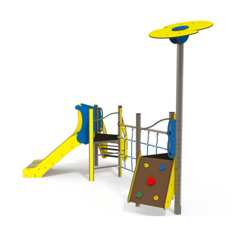 Žaidimų aikštelių kompleksas vaikams nuo 2 metų amžiaus – kolekcija 'MBG-2257_MI 09-2061-I14'
