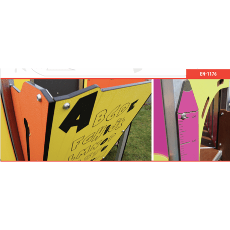 Žaidimų aikštelių kompleksas vaikams nuo 2 metų amžiaus – kolekcija 'MBG-2257_MI 09-2061-I14'