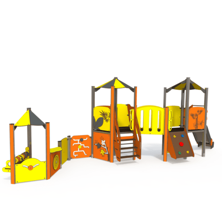 Žaidimų aikštelių kompleksas vaikams nuo 2 metų amžiaus – kolekcija 'MINI / 'MBG-2262_MI 09-2064-T01'