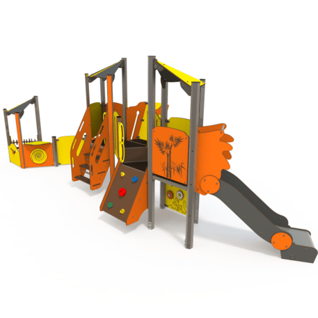 Žaidimų aikštelių kompleksas vaikams nuo 2 metų amžiaus – kolekcija 'MINI / 'MBG-2262_MI 09-2064-T01'