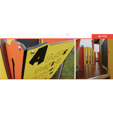 Žaidimų aikštelių kompleksas vaikams nuo 2 metų amžiaus – kolekcija 'MINI / 'MBG-2262_MI 09-2064-T01'