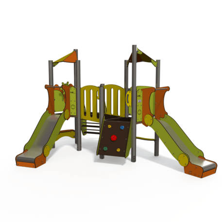 Žaidimų aikštelių kompleksas vaikams nuo 2 metų amžiaus – kolekcija 'MINI / MBG-2272_MI 09-2069-T01'