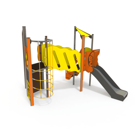 Žaidimų aikštelių kompleksas vaikams nuo 2 metų amžiaus – kolekcija 'MINI / MBG-2214_MI 09-2005-N22'