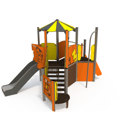 Žaidimų aikštelių kompleksas vaikams nuo 2 metų amžiaus – kolekcija 'MINI / MBG-2224_MI 09-2009-N22'