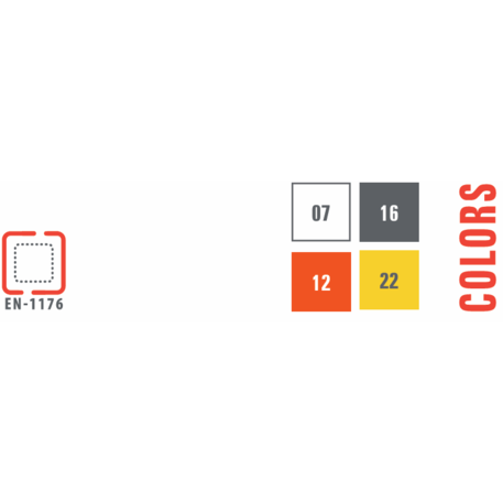 Žaidimų aikštelių kompleksas vaikams nuo 2 metų amžiaus – kolekcija 'MINI / MBG-2224_MI 09-2009-N22'