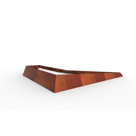 Corten plieno vejos atitvėrimo bortelis, 2;3;5 mm storio, aukštis 300 / 700 mm 'Premium / STF/27-23-02/MDL'