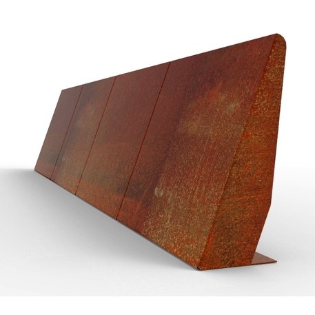 Corten plieno vejos atitvėrimo bortelis, 2;3;5 mm storio, aukštis 300 / 700 mm 'Premium / STF/27-23-02/MDL'