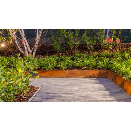 Corten plieno vejos atitvėrimo bortelis, 2;3;5 mm storio, aukštis 300 / 700 mm 'Premium / STF/27-23-02/MDL'