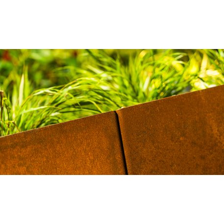 Corten plieno vejos atitvėrimo bortelis, 2;3;5 mm storio, aukštis 300 / 700 mm 'Premium / STF/27-23-02/MDL'