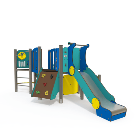 Žaidimų aikštelių kompleksas vaikams nuo 2 metų amžiaus – kolekcija 'MINI / MBG-2290_MI 09-2082-T02'