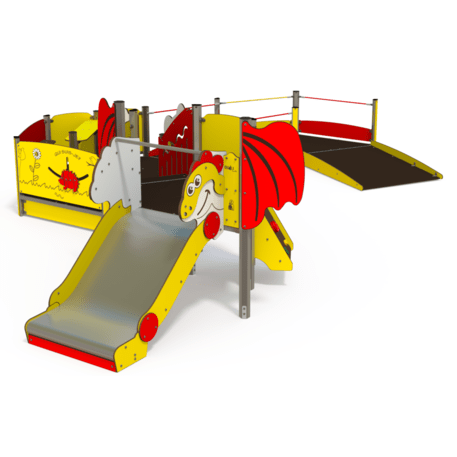 Žaidimų aikštelių kompleksas vaikams nuo 2 metų amžiaus – kolekcija 'MINI / MBG-2297_MI 09-2085-T01'