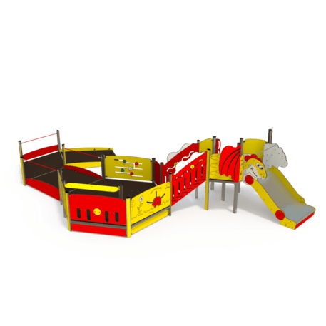 Žaidimų aikštelių kompleksas vaikams nuo 2 metų amžiaus – kolekcija 'MINI / MBG-2297_MI 09-2085-T01'