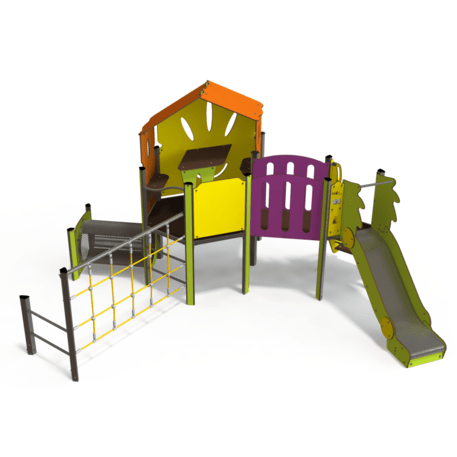 Žaidimų aikštelių kompleksas vaikams nuo 2 metų amžiaus – kolekcija 'MINI / MBG-2235_MI 09-2025-T02'