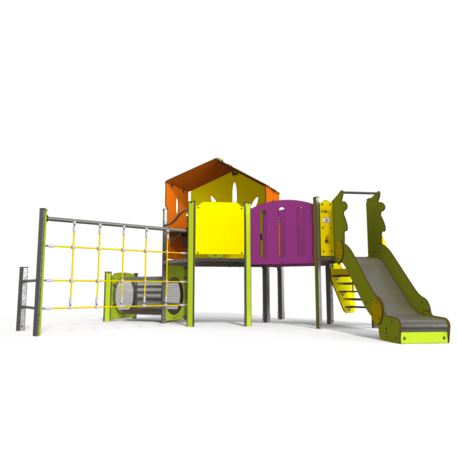 Žaidimų aikštelių kompleksas vaikams nuo 2 metų amžiaus – kolekcija 'MINI / MBG-2235_MI 09-2025-T02'